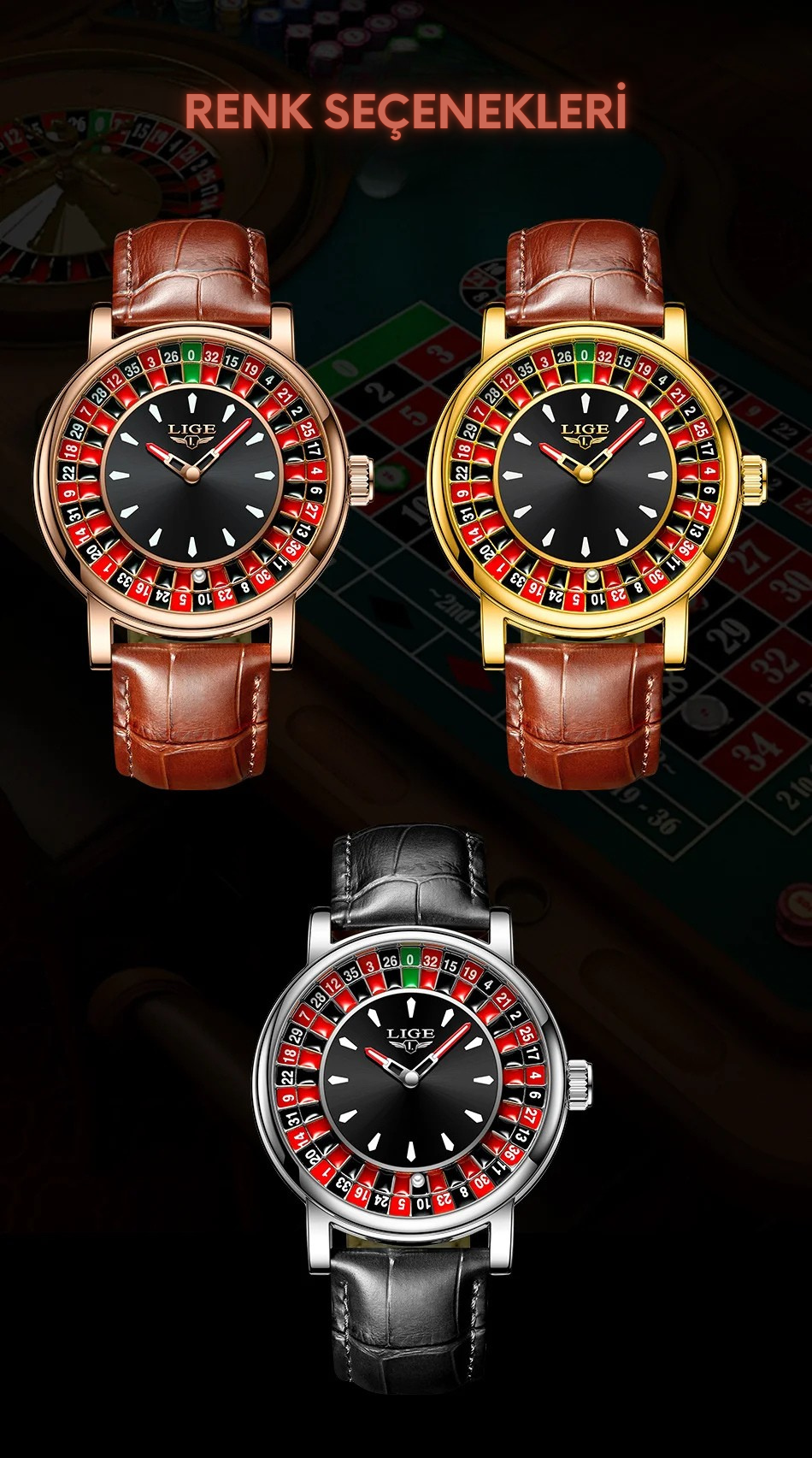 ZEROWATCHTR Roulette Serisi – Tarzına Şans Kat!